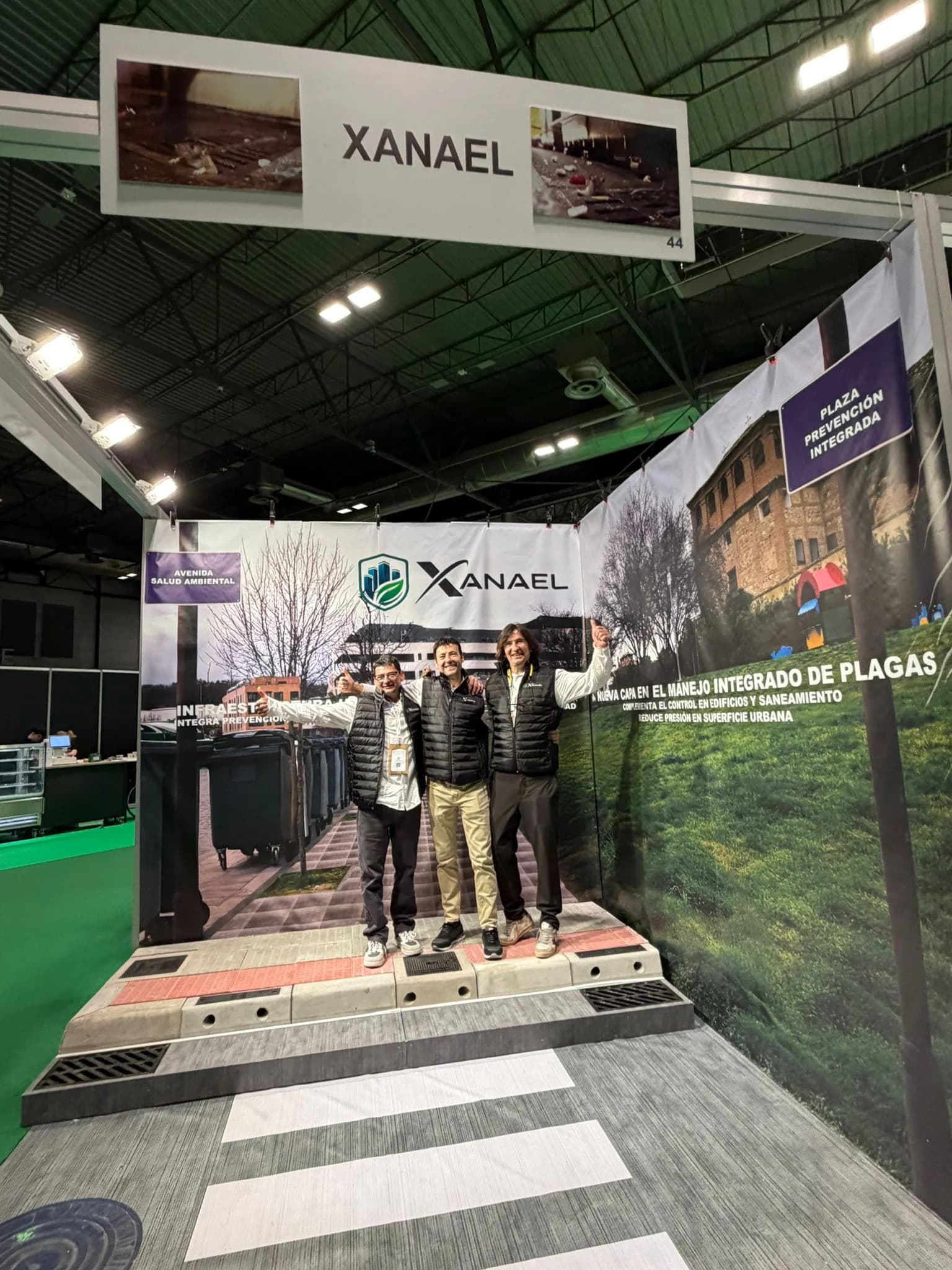 Carlos, Iñaki y José Javier Rubio Carrera, fundadores de XANAEL