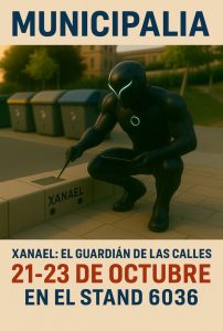 XANAEL en MUNICIPALIA 2025: Presentamos a XANAEL, el guardián de las calles